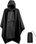 Regnponcho Herre & Dame Vanntett, 3 i 1 Poncho【co】