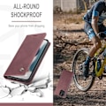 Miniatyrbillede 5 af 5: iPhone 13 Pro - CASEME Retro Læder Etui - Rød