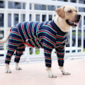 Miniatyrbild 5 av 5: Återhämtningskit för hund efter operation, anti-slickande husdjurskirurgisk klänning för buksår, valp långärmad pyjamas för att förhindra håravfall (storlek L) TA