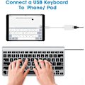 Pikkukuva 5 / 5: Usb-kameran sovitin, Usb Otg -kaapeli, uros-Usb-naaras-sovitin, ei sovellusta tarvita