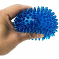 Miniatyrbillede 1 af 3: Studsbold af termoplastisk gummi til rengøring af hundetænder (6,5 cm, blå)
