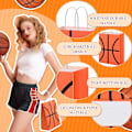 Miniatyrbillede 4 af 5: 12 stk. Basketball Gaveposer Papir Slikposer Fest Goodiebags Sportsfest Goodiebags