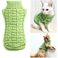 Miniatyrbild 3 av 5: Pet Cat Sweater Kitten Kläder För Katter Små Hundar, Turtleneck Cat Kläder Pullover Mjuk Varm, Passar Kitty