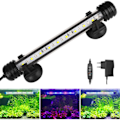 Miniatyrbillede 5 af 5: (15,35 tommer) Belysning Akvarium LED-lys, tilstand, justerbar timer / lysstyrke Akvarielys med flere farver til plantet tank