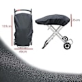 Pikkukuva 3 / 5: Kaasugrillin suojus Weber kaasugrilli Travelerille