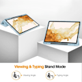 Pikkukuva 3 / 5: Samsung Galaxy Tab S9 Plus Kotelo Tri-Fold Kynäteline Sininen