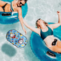 Miniatyrbilde 5 av 5: Oppblåsbar poolkoppholder - Poolbar drikkeholder, oppblåsbar drikkeholder, flytende koppholder