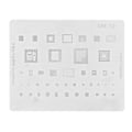 Pikkukuva 1 / 4: Uudelleenpallointi Stencil Cpu Rework Net Ruostumaton Teräs Juotos Rework Malli Matkapuhelimen Korjaukseen