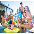 Miniatyrbild 5 av 5: Floating Pool Bar, Adult Pool Float, Inflatable Pool Bar, Buoy Bar, 95x55x65cm