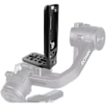 Miniatyrbillede 5 af 5: L-beslag Vertikalplade Montering til Gimbal Stabilisator 1/4'' 3/8'', DSLR Kamera på Videostativ Monopod/3-akset Håndholdt Gimbal Stabilisator