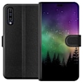 Pikkukuva 1 / 3: Samsung Galaxy A50 Lompakkokotelo Revontulet