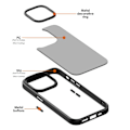 Miniatyrbilde 4 av 5: iPhone 12 Pro Max Deksel MagSafe Hybrid Matt Rosa