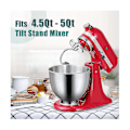 Miniatyrbilde 5 av 5: K45dh deigkrok i rustfritt stål til 4,5-5q vippehodemixer deler tilbehør