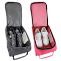 Miniatyrbilde 2 av 5: Golf skopose for kvinner og menn med glidelås, skoposer med ventilasjon, golf sko reisepose for tees-sokker tilbehør skopose (3 stk)