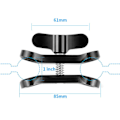Miniatyrbillede 2 af 5: Cnc Butterfly Clip Dykkerklemme Lysforbindelse Kuglehoved Montering Stativadapter Til Go Pro 7 Sports