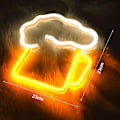 Miniatyrbilde 2 av 5: Øl Neon Skilt, Neon Lys Til Veggdekor, USB Eller Batteri LED Skilt Til Hjem Bryllup Bursdag Jul Gaver Bar