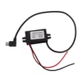 8-23V 12V till 5V 3A DCDC Nedtransformator Typ-C USB Buck Ström