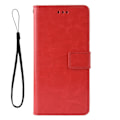 Pikkukuva 2 / 5: Motorola Moto G9 Play / E7 Plus - Crazy Horse Kotelo - Punainen Red Röd