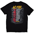 Miniatyrbillede 2 af 2: AC/DC Unisex Voksen PWR-UP EU Tour ´24 Control Wires Rygtryk Sort XXL 17