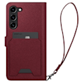 Pikkukuva 4 / 5: Spigen Galaxy S23 Plus Lompakkokotelo 'S' Plus Burgundy