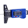 Miniatyrbillede 3 af 5: Kulfiber Elektronisk Digital Hjul Dækdybdemåler (1 stk, Blå) -t