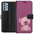Pikkukuva 1 / 3: Samsung Galaxy A52 5G Lompakkokotelo Pink Bear
