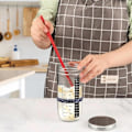 Miniatyrbild 5 av 5: Surdegsstarterburk, surdegsstarterkit, 710 ml återanvändbar surdegsburk kit för hembakning