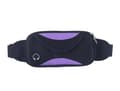 Two-tone waist bag Purple Lila one size