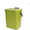 Miniatyrbild 1 av 4: Kökskompostbehållare, bänkkorgar, täckta behållare, inomhuskompost, 5 liter, grön