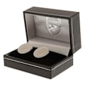 Miniatyrbilde 2 av 2: Arsenal FC Runde Mansjettknapper i Rustfritt Stål One Size Sølv Sølv One Size