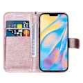 Pikkukuva 4 / 5: iPhone 12 Mini - Lompakkokotelo - Ruusukulta Ruusukulta Ruusukulta