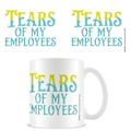 Miniatyrbillede 2 af 2: Pyramid International Tears Of My Employees Krus One Size Hvid/ Hvid/Blå/Grøn One Size