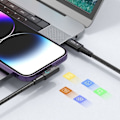 Pikkukuva 3 / 5: Tech-Protect 1 m 20W/3A PD Lightning - USB-C Kaapeli UltraBoost Harmaa