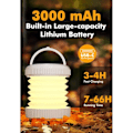 Pikkukuva 5 / 5: LED-retkilyhty, magneettinen RGB-väriä vaihtava retkilyhty, telttavalaisin, kannettava, vedenpitävä, himmennettävä ja 4 valaistustilaa retkeilyyn ja telttailuun