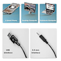 Pikkukuva 4 / 4: Pc-äänipalkit langalliset ja langattomat Bluetooth-kaiuttimet Usb-kaiuttimet (hy)