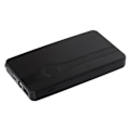 Miniatyrbilde 1 av 2: 1 Sett Nødbatterilader for Bil 6000mah Bilstartkabler Biltilbehør Svart 13.9X7.9cm Svart 13.9X7.9cm