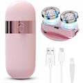 Miniatyrbilde 1 av 5: Ansiktshår Fjerner for Kvinner, Bærbar Flawless Epilator, Smertefri Elektrisk Barbermaskin for Ansikt Hake Lepper Bikinilinje Armer Underarm med LED Lys USB Lading
