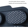 Miniatyrbillede 4 af 5: Minibaguettebageplade, brødkrispningsbakke, non-stick perforeret