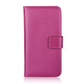 Miniatyrbillede 1 af 2: Sony Xperia 1 - Pung Etui i Ægte Læder - Pink