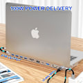 Miniatyrbillede 5 af 5: Usb Multi-interface Extender Egnet Til Macbook Apple Huawei Notebook 11-i-en Dockingstation