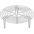 Miniatyrbilde 1 av 5: Rustfritt stål innlegg rist matlaging stativ damper innlegg kake rist rund dampende rack damper innlegg for matlaging gryter gryter