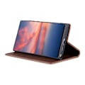 Miniatyrbillede 3 af 5: AZNS Samsung Galaxy S23 Ultra Flip Læder Etui Brun