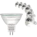 MR16 Spotlight Bulb, 12V 20W Light Bulb, GU5.3 Dimmable MR16 Light Bulb, 2-Pin Halogen Bulb Warm White 2700k 6-Pack