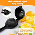 Miniatyrbild 4 av 5: Manual lemon squeezer, portable manual citrus press, aluminum alloy, sturdy and durable