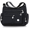 Miniatyrbilde 1 av 5: Crossbody-veske for kvinner i nylon, lett og vanntett skulderveske