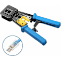 Pikkukuva 5 / 5: RJ45-puristin vakiomallisille RJ45/RJ12-liittimille ja -liittimille