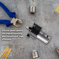 Miniatyrbilde 3 av 5: 1 stk vindturbingeneratorsett - hånddynamogenerator DC12V generator strømforsyning