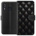 Miniatyrbillede 1 af 3: Samsung Galaxy A40 Pung Etui Læder Sort