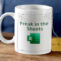 Miniatyrbild 5 av 5: Freak In The Sheets Kaffemugg Chic-Stil Handhållen Keramisk Vattenkopp för Hem, Kök, Kontor (LGL) mugg