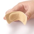 Pikkukuva 4 / 5: 5 Paria Liimaavaa Kangaskenkää Takaosan Kantapäätyynyt Pehmusteet Vuori Grip-Kengät Pehmusteet Liukumattomat Kantapäätarrat Beige